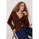 TRENDYOLMILLA Trendyol ženski duks model Twoaw26Hi00121, smeđa | Eponuda.com