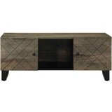  Stolić za kavu crni 100 x 54 x 40 cm od masivnog drva manga | shoptok.hr