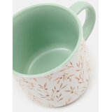 Sinsay Keramička šalica s biljnim motivom | shoptok.hr
