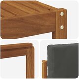  Set vanjskih sofa 7 kom. Prirodna i antracit | shoptok.hr
