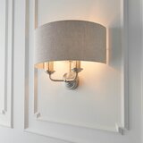  Endon 94403 - Zidna svetiljka HIGHCLERE 2xE14/40W/230V siva/mat hrom | Eponuda.com