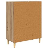vidaXL Strani šal artisan hrast 34 x 69.5 x 89 cm Konstruiran les | Shoptok.si