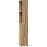 Kupaonski ormarić Artisan hrast 25x25x170 cm izrađeno drvo