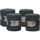 CLASSIC GLITTER povoji - black/bronze