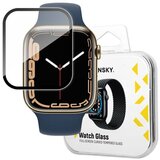 Wozinsky Hibridno zaščitno steklo za Apple Watch 7/8/9 45mm Watch Glass črno, (21969590) | Shoptok.si