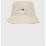 Tommy Hilfiger Pamučni šešir boja: bež, pamučni