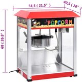  Za kokice s teflonskim loncem za kuhanje 1400 W | shoptok.hr