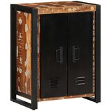 vidaXL Komoda večbarvna 55x35x70 cm trden predelan les Cene