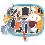 Quercetti Montessori zanimanja magnetske puzzle | shoptok.hr