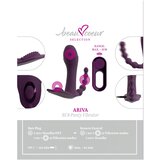 Beau Coeur Ariva - 3v1 vibracijske hlačke (vijolična) | Shoptok.si