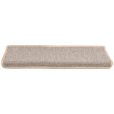  Prostirke za stepenice 15 kom 65x21x4 cm srebrne pravokutne rubove | shoptok.hr