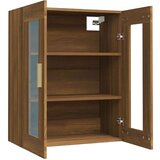 Viseći zidni ormarić boja smeđeg hrasta 69 5 x 34 x 90 cm | shoptok.hr