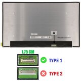 Led ekran za laptop 15.6 slim 30 full hd ips kraci bez kacenja ravan 17mm type 1
