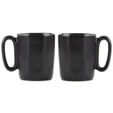 Vialli Design Črne lončene skodelice za espresso v kompletu 2 ks 80 ml Fuori – | Shoptok.si
