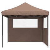 Šator za svadbe - šator za zabave Smeđa 292 x 292 x 315 cm Oxford tkanina | shoptok.hr