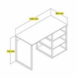 Hanah home radni sto venga 120 | Eponuda.com