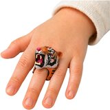 Ring on Hand Educational Animals Bengal Tiger | Shoptok.si