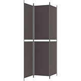 Sobna pregrada s 3 panela smeđa 150x220 cm od tkanine | Eponuda.ba