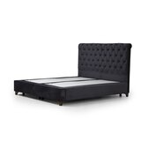 Hanah home Bračni krevet Deluxe 160 x 200 Anthracite Cene