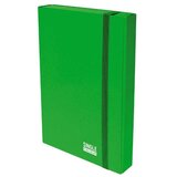  Fascikl kartonski Spree s klapnama i gumicom, 250X350X50 mm, zeleni Slike