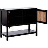 Premier Housewares Črna komoda 85x73x38 cm Sherman – | Shoptok.si