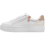 Tamaris Niske tenisice zlatna / bijela | shoptok.hr
