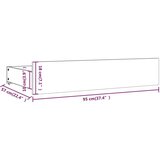  Posteljni okvir s predali 150x200 cm 5FT, (20645547) | Shoptok.si