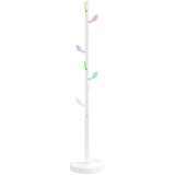  Stalak za kapute bijeli 172 cm željezo obloženo prahom | shoptok.hr