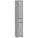  Kupaonski ormar Siva Sonoma 30 x 33 x 190 cm Konstruirano drvo | shoptok.hr