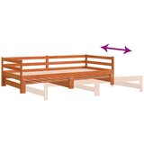  Dnevni krevet na razvlačenje bez madraca 90x190 cm masivno drvo | shoptok.hr