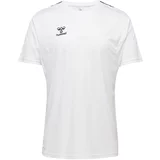 Hummel Tehnička sportska majica 'AUTHENTIC' crna / bijela
