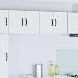 vidaXL Stenska kuhinjska omarica s polico 2 pcs Bela 60 x 31 x 40 cm | Shoptok.si