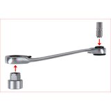 Ks Tools Komplet prehodnih natičnih ključev in vstavkov 1/4'' + 11 mm, 11 mm, 31 kosov | Shoptok.si