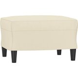  3-dijelni set sofa s jastucima krem od umjetne kože | Eponuda.com
