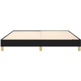  Za krevet s oprugama crni 180 x 200 cm od tkanine | shoptok.hr