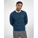 Emporio Armani CREW NECK SWEATSHIRT WAFFLE TERRY Tamno plava | shoptok.hr