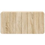  Noćni ormarić za montažu na zid s ladicama 2 pcs Hrast sonoma | shoptok.hr