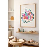 WALLXPERT Arteastermodel14-5070 Višenamenska Dekorativna Slika u Ram | Eponuda.com