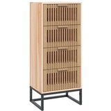 vidaXL Visoka komoda 40 x 30 x 95 cm od konstruiranog drva | shoptok.hr