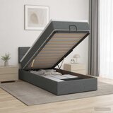  Krevet od pjene s madracem i LED-om Tamnosiva 90 x 200 cm | shoptok.hr