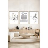 Wallity Painting Artsycllct3, 3 dijela, 33 x 48 cm | Eponuda.ba