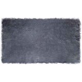 vidaXL Lažni Ovčji Tepih Antracit 100 x 200 cm Poliester | shoptok.hr