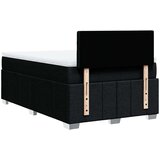 vidaXL Box spring postelja z vzmetnico črna 120x190 cm blago | Shoptok.si