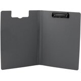  Clipboard Board With Cover Metal Clip A4 Plastic Office Black | Shoptok.si