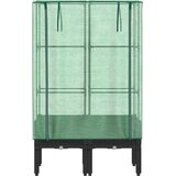  Povišena gredica s pokrovom za staklenik 80 x 40 x 140 cm | shoptok.hr