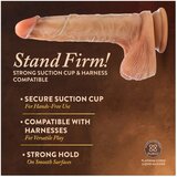 Blush Renaissance - realistični dildo s pomičnom kožicom (prirodne boje) | shoptok.hr