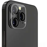 - S+ staklo za kameru za iPhone 12 Pro - crno/prozirno