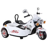 Motor SX138 s bočnom prikolicom bijeli - na akumulator | shoptok.hr