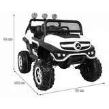  Licencirani auto na akumultor Mercedes BENZ UNIMOG S - bijeli | shoptok.hr