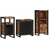  Set namještaja za kupaonicu 3 pcs Čvrsto drvo iz reciklaže | Eponuda.com
